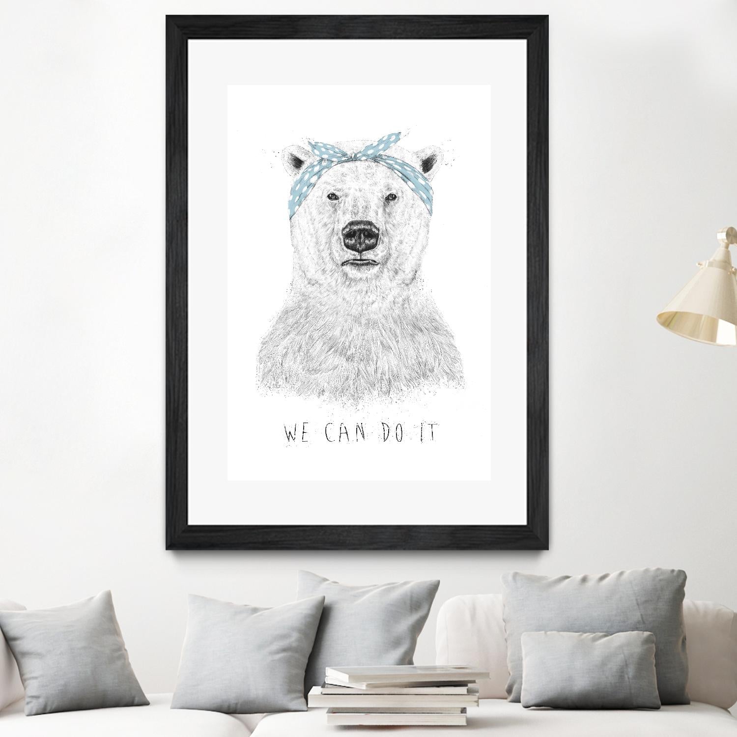 We Can Do It by Balazs Solti on GIANT ART - multicolor urban/pop surrealism