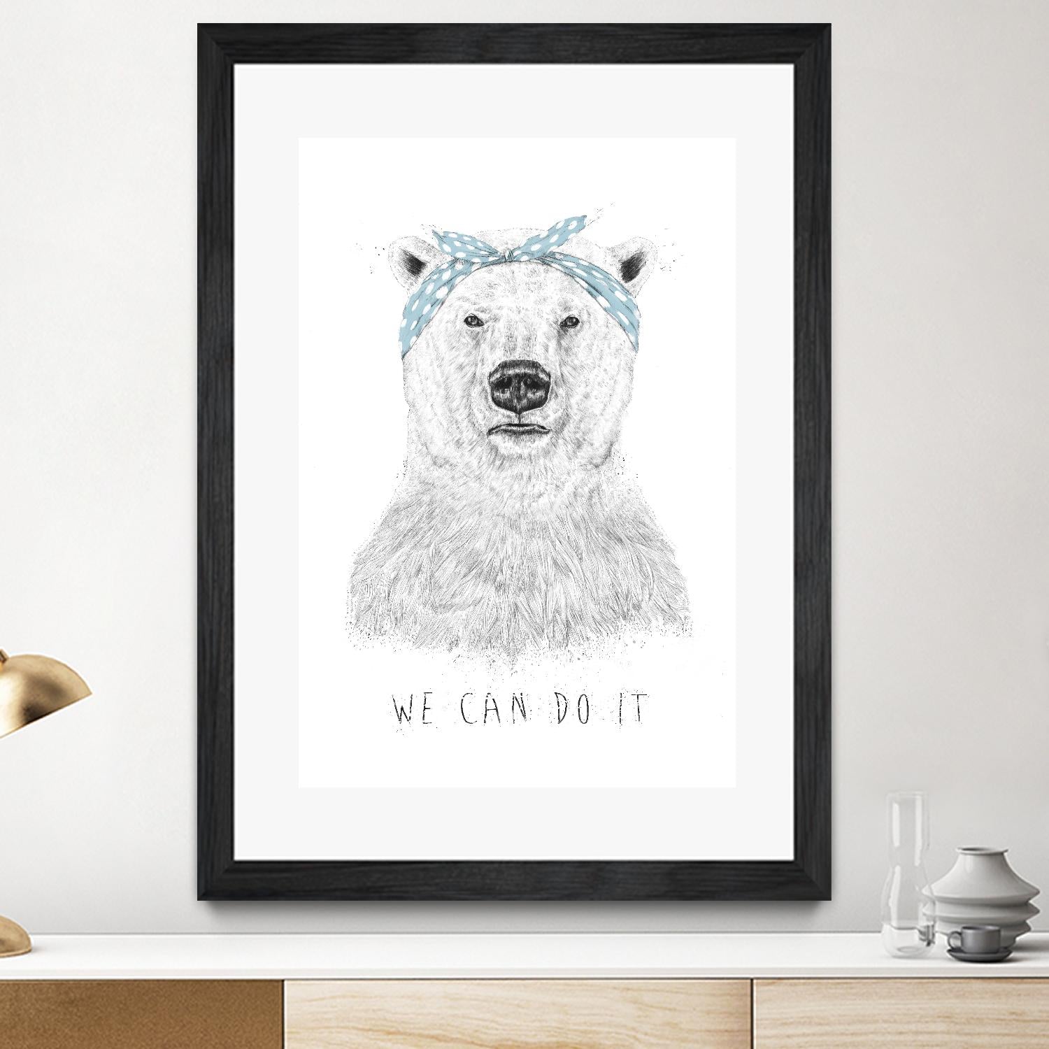 We Can Do It by Balazs Solti on GIANT ART - multicolor urban/pop surrealism