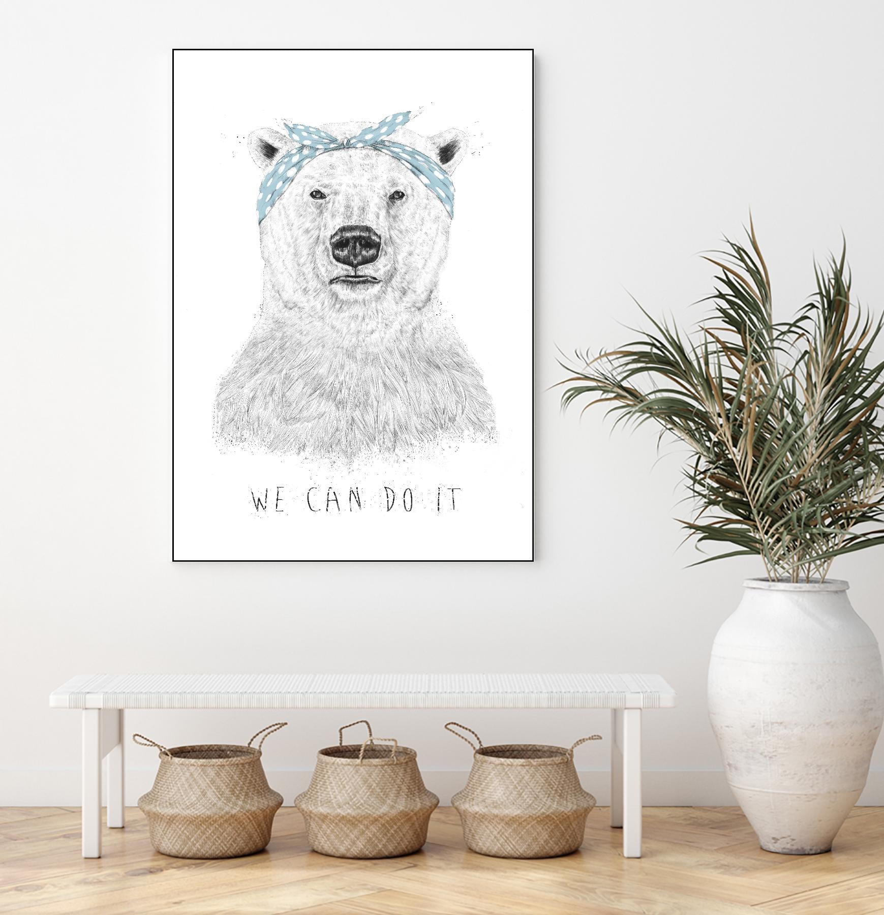 We Can Do It by Balazs Solti on GIANT ART - multicolor urban/pop surrealism