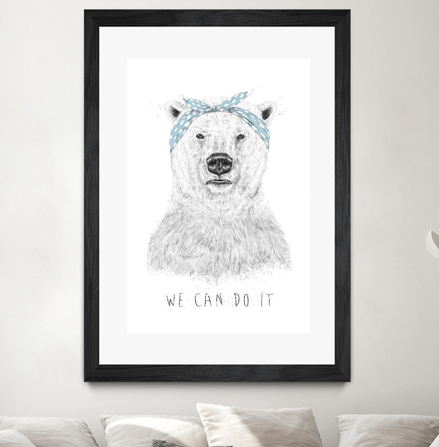 We Can Do It by Balazs Solti on GIANT ART - multicolor urban/pop surrealism