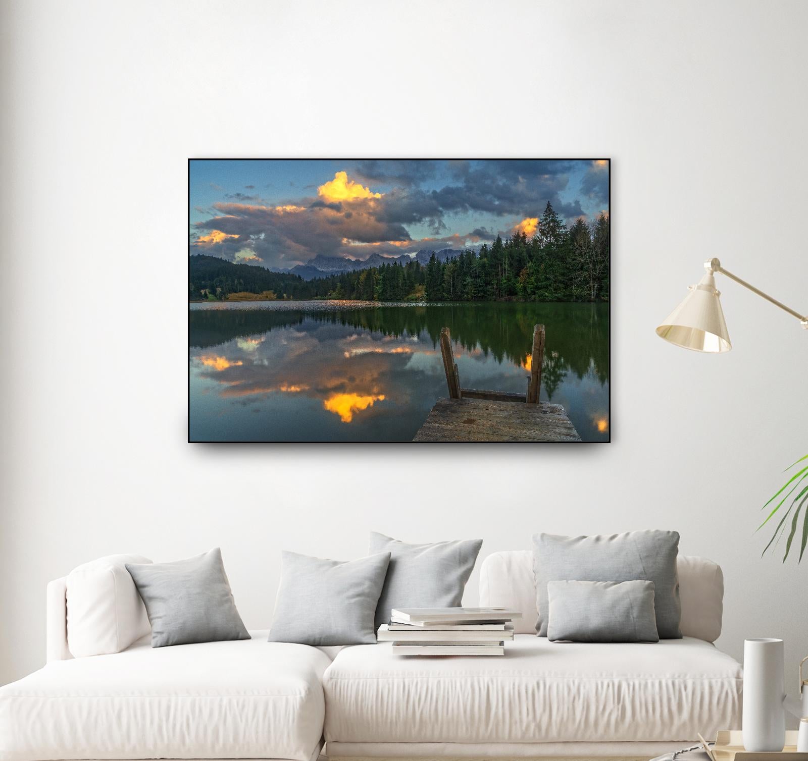 Late Swim by Anne Schneidersmann on GIANT ART - multicolor photography; landscapes