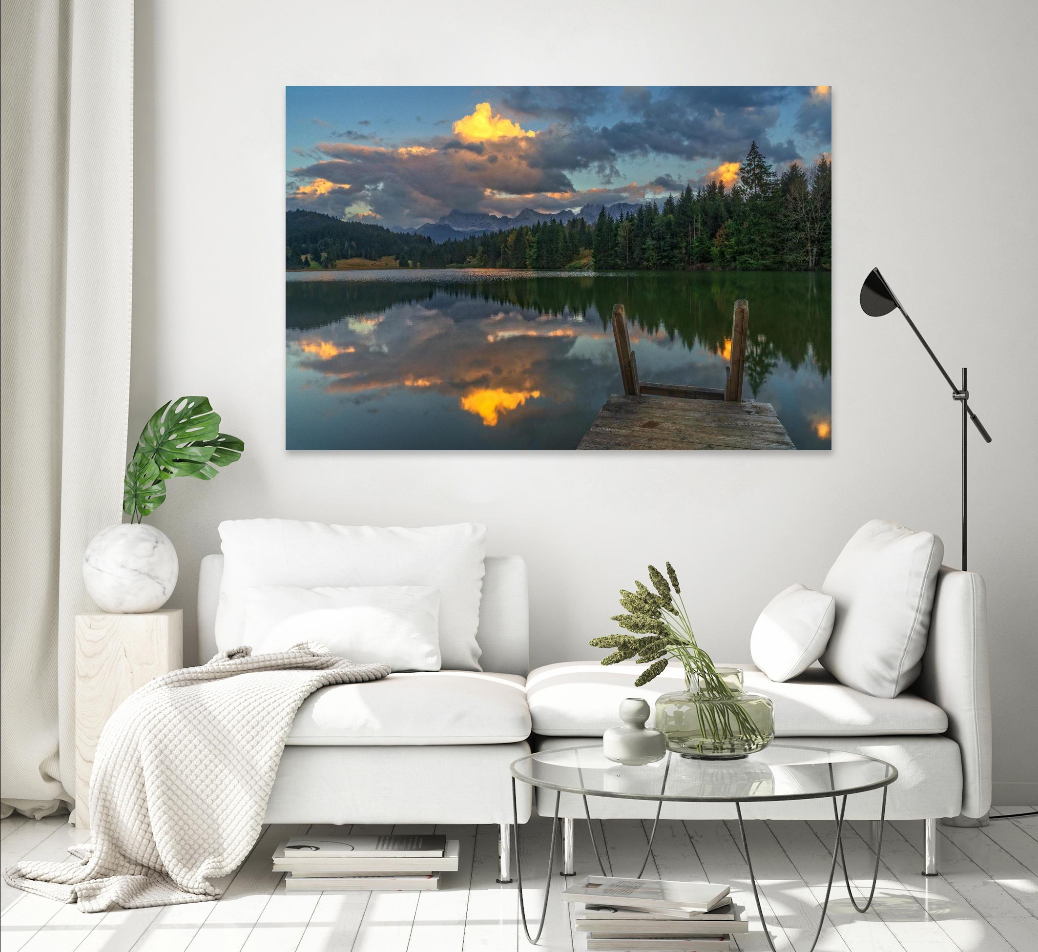 Late Swim by Anne Schneidersmann on GIANT ART - multicolor photography; landscapes