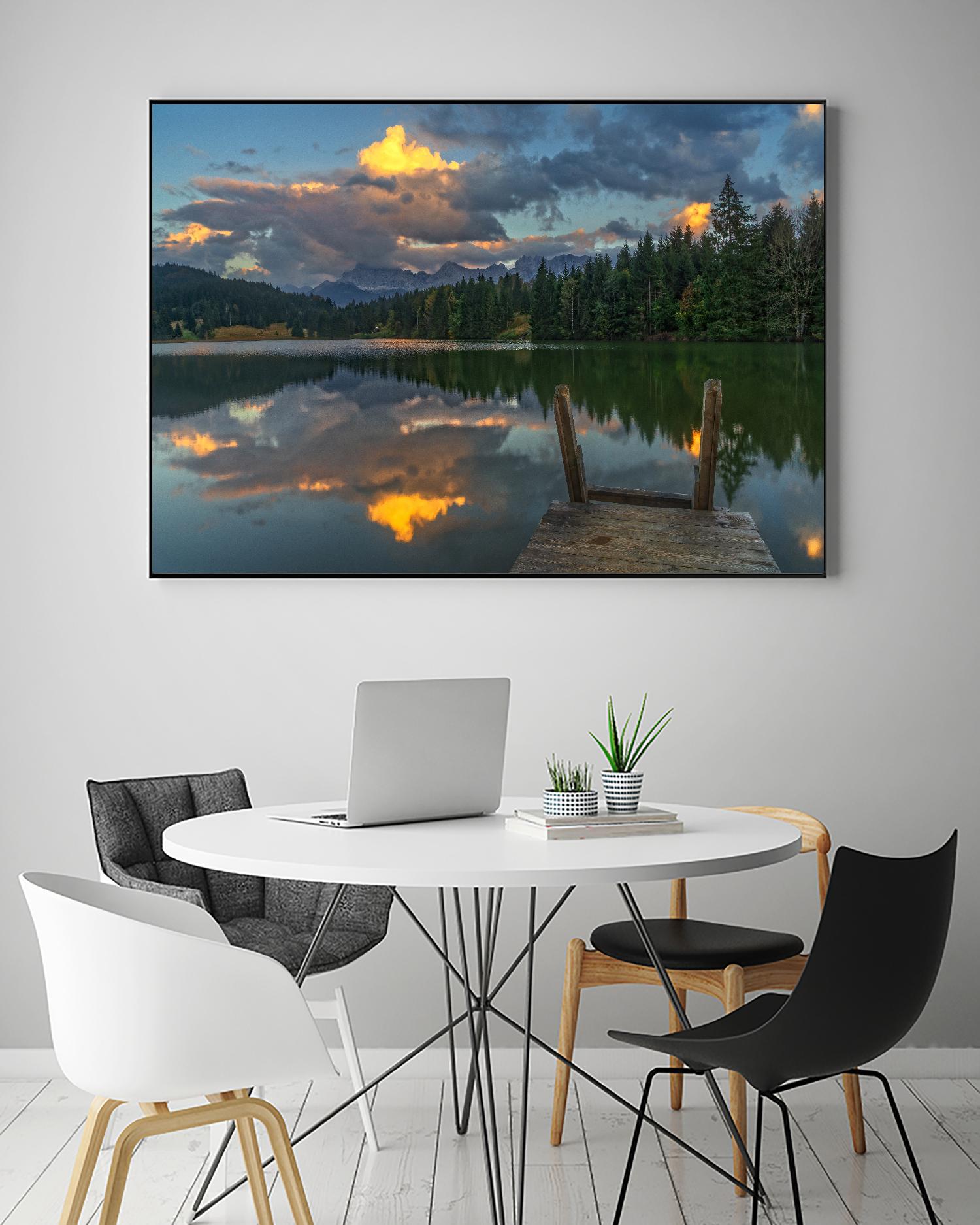 Late Swim by Anne Schneidersmann on GIANT ART - multicolor photography; landscapes