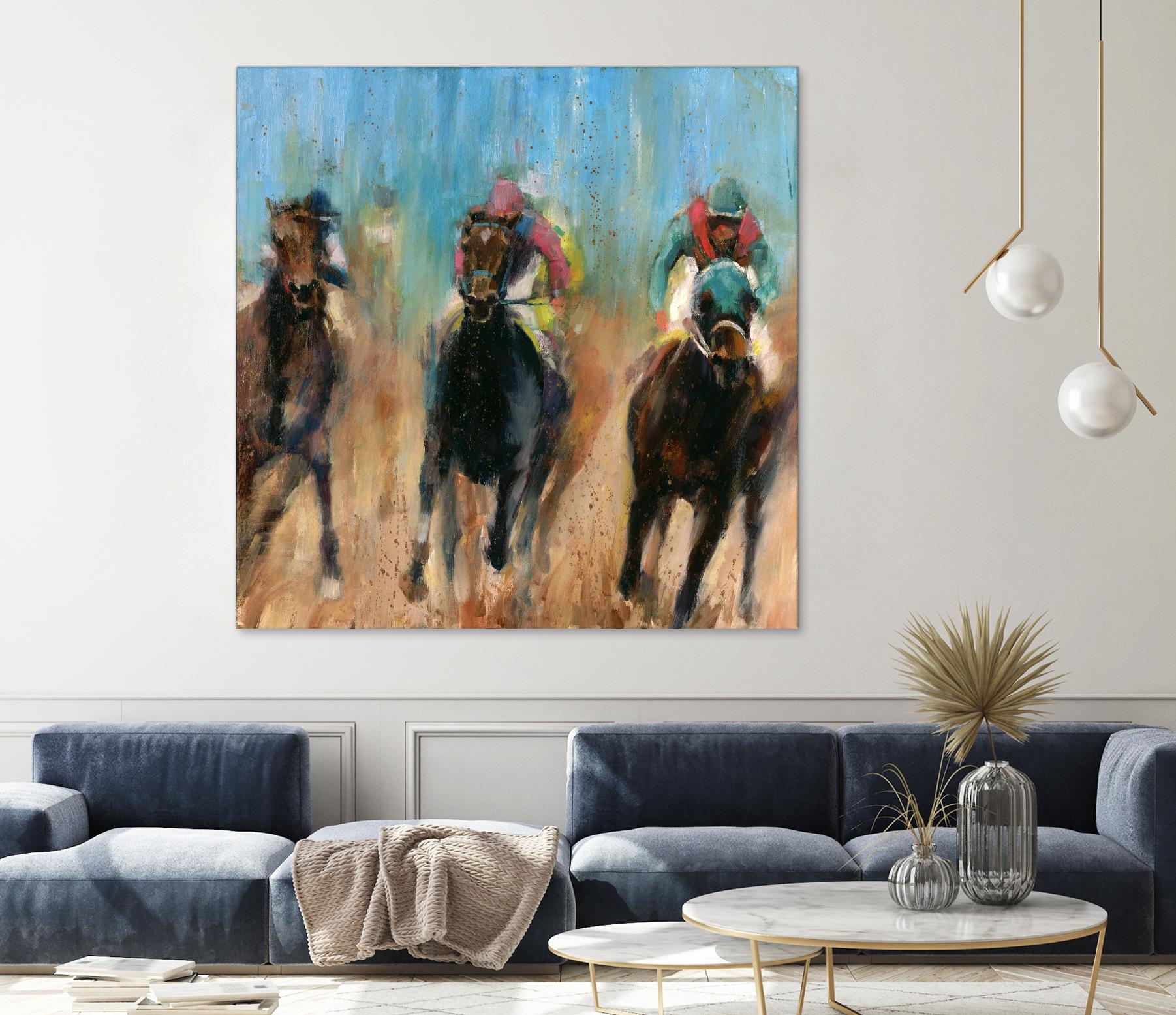 Run by Valtcho Tonov on GIANT ART - blue animals