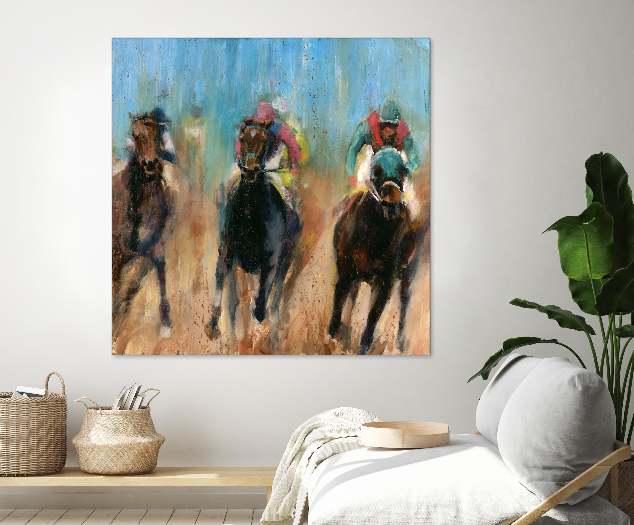 Run by Valtcho Tonov on GIANT ART - blue animals