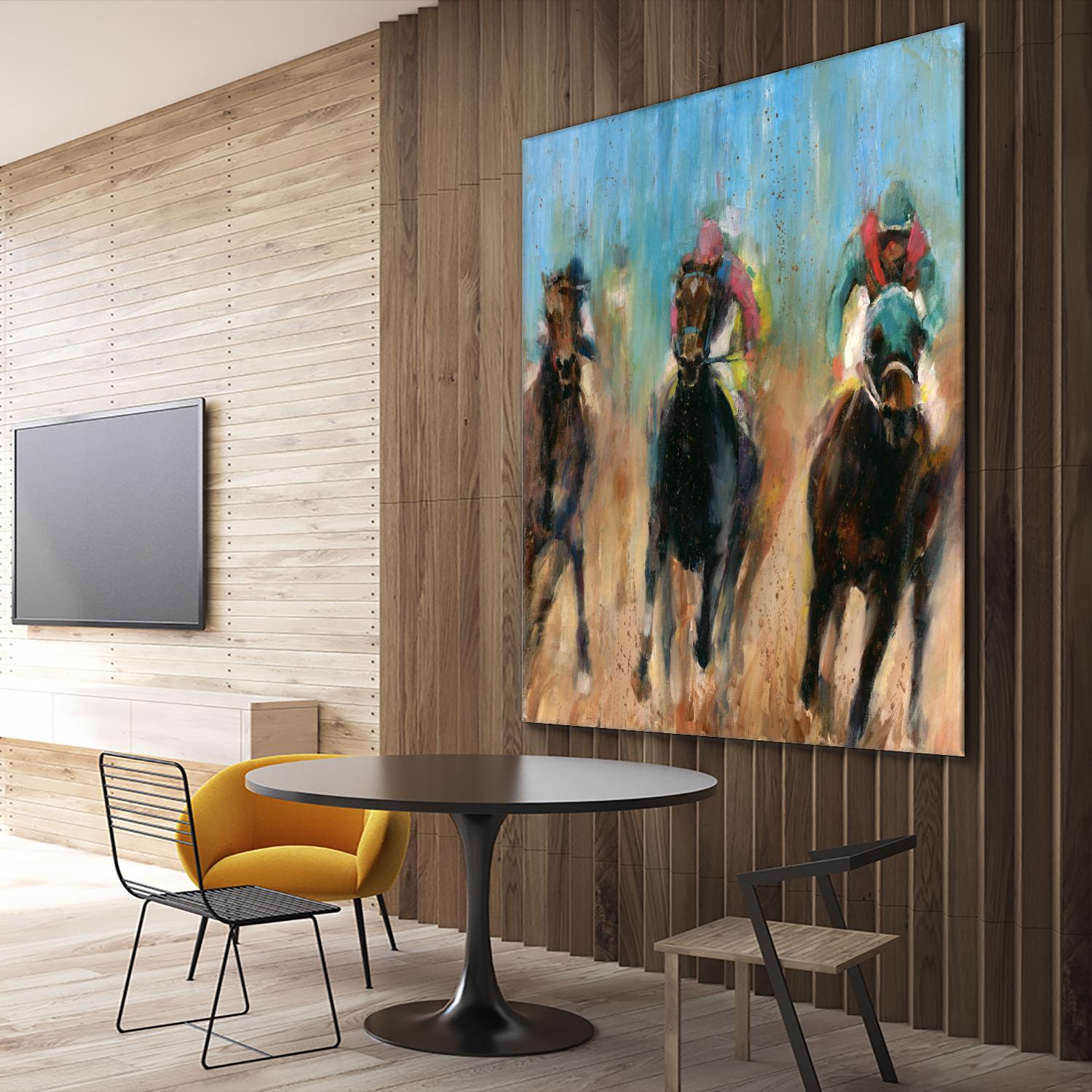 Run by Valtcho Tonov on GIANT ART - blue animals