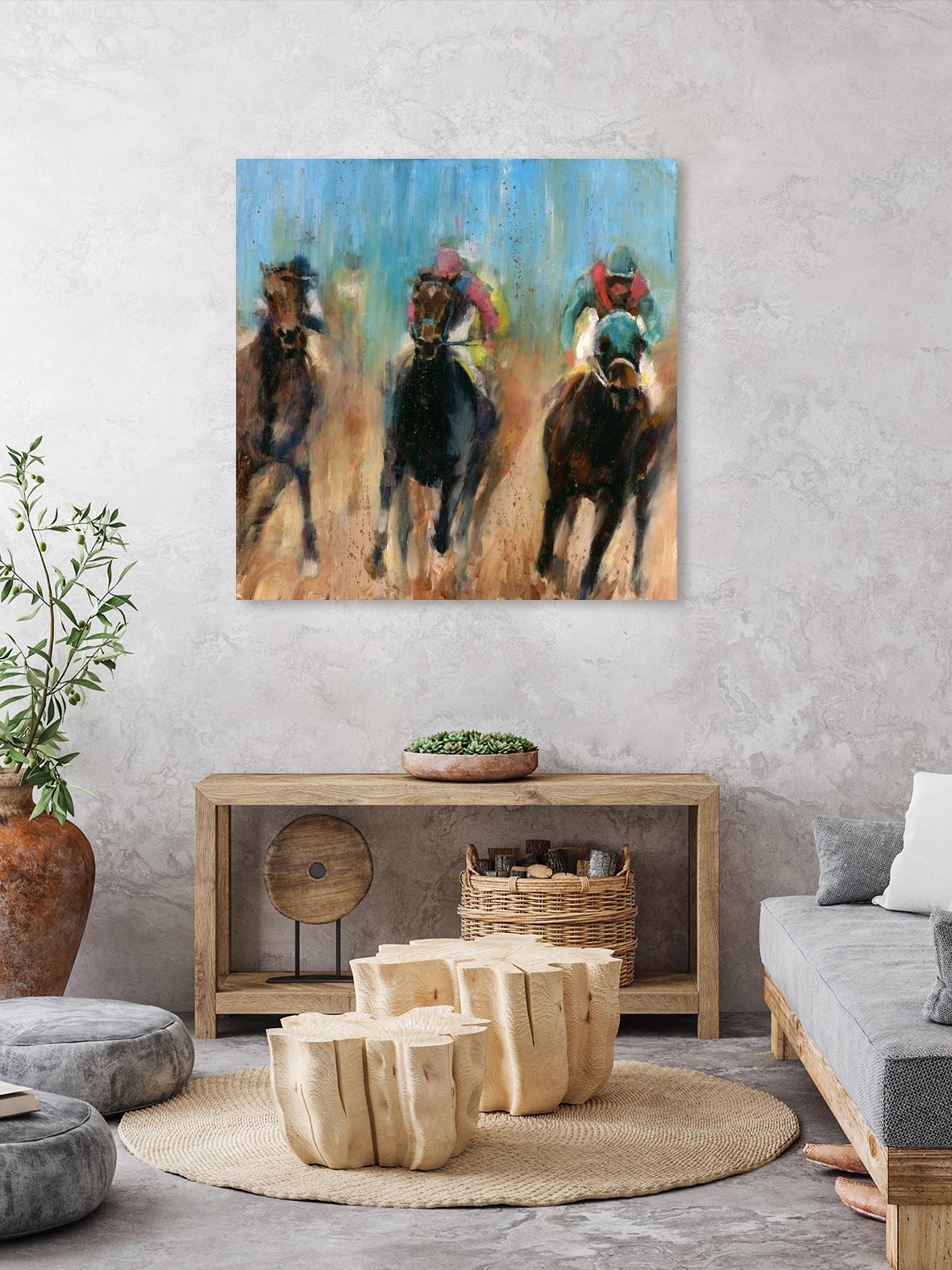 Run by Valtcho Tonov on GIANT ART - blue animals