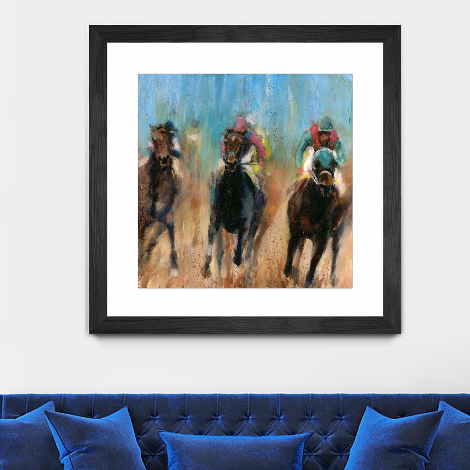 Run by Valtcho Tonov on GIANT ART - blue animals