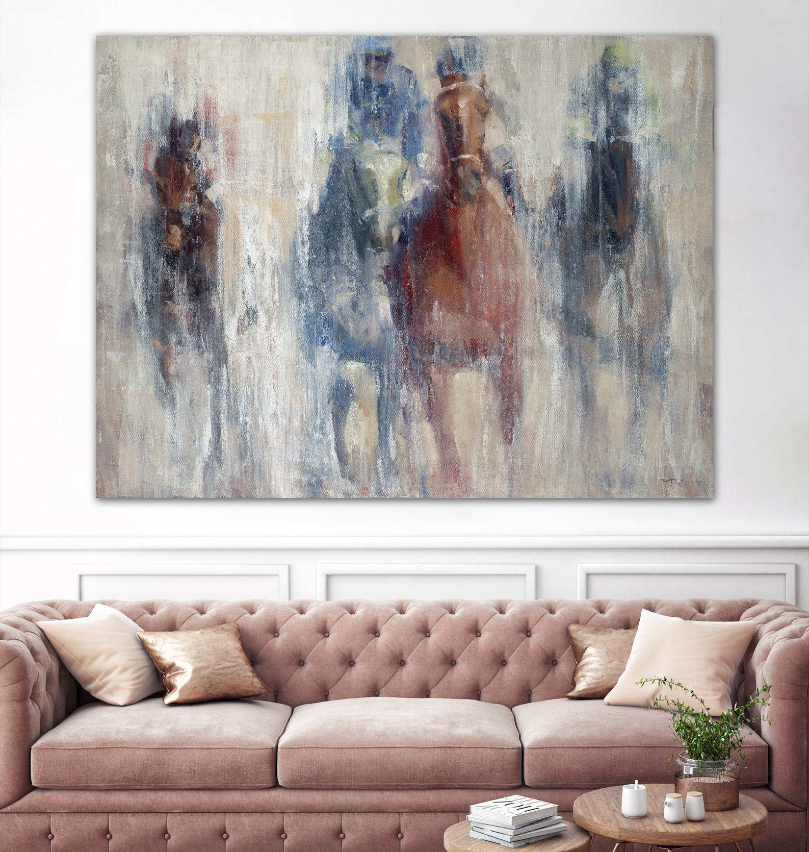 Derby 2015 by Valtcho Tonov on GIANT ART - multicolor animals; contemporary; sports