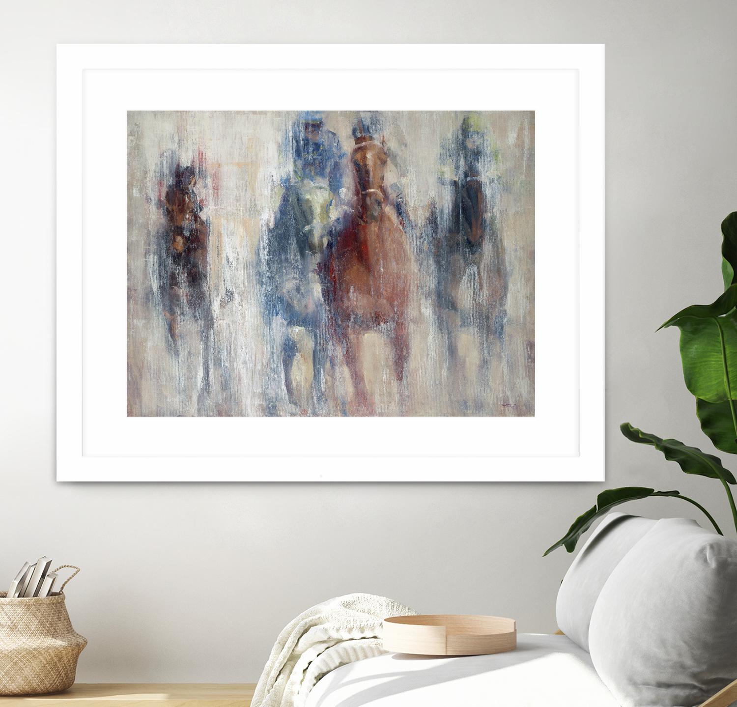 Derby 2015 by Valtcho Tonov on GIANT ART - multicolor animals; contemporary; sports