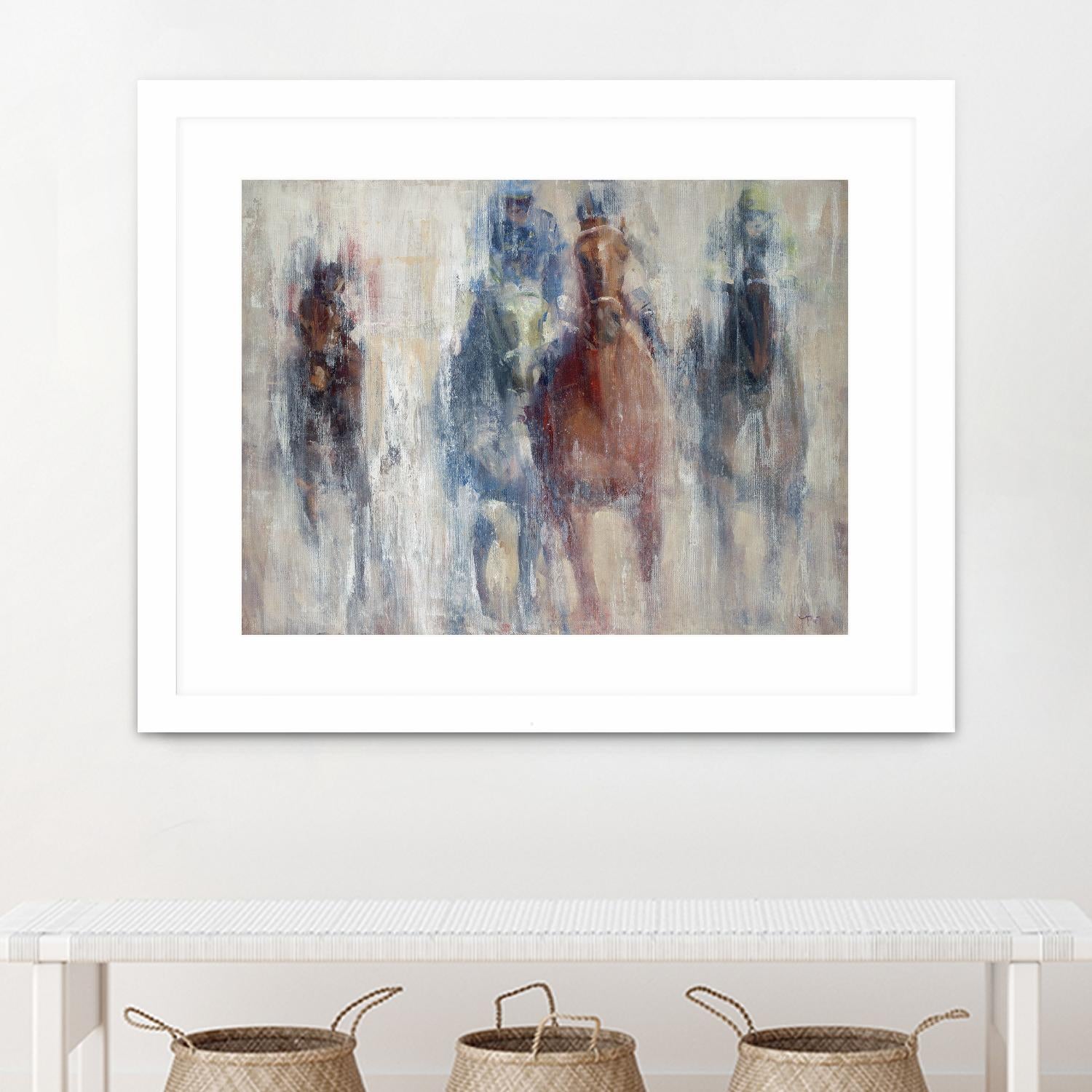 Derby 2015 by Valtcho Tonov on GIANT ART - multicolor animals; contemporary; sports