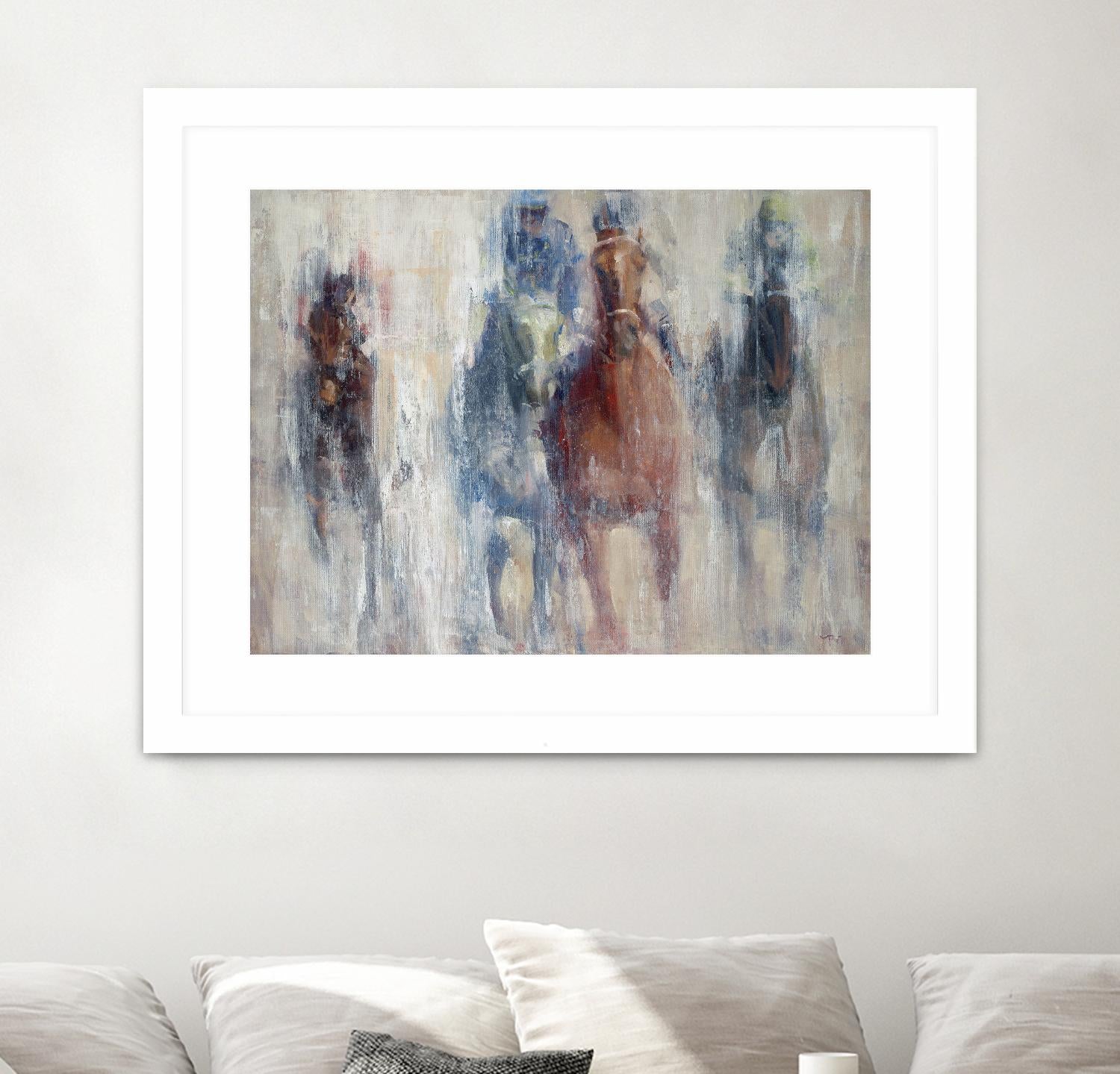 Derby 2015 by Valtcho Tonov on GIANT ART - multicolor animals; contemporary; sports