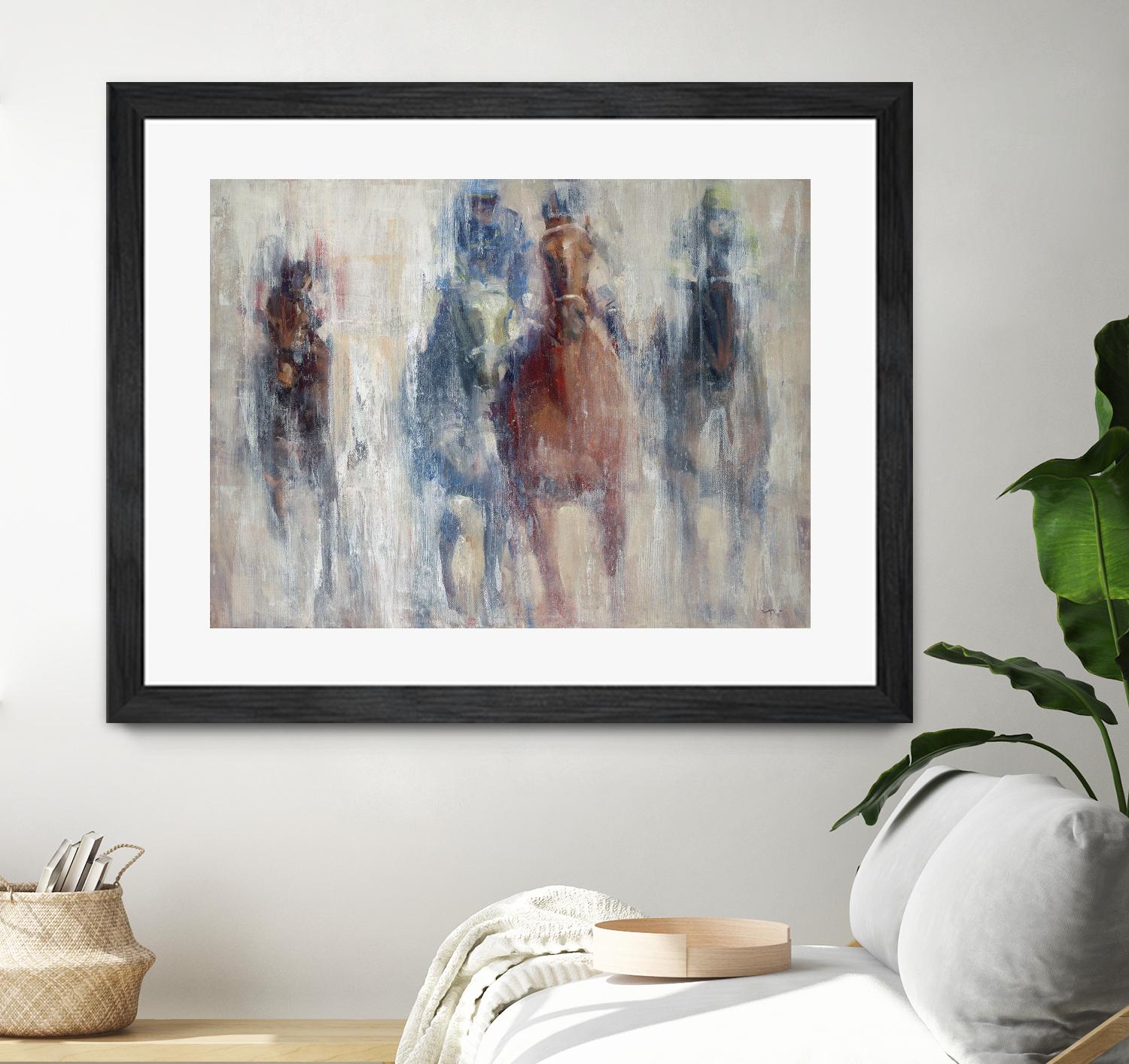 Derby 2015 by Valtcho Tonov on GIANT ART - multicolor animals; contemporary; sports