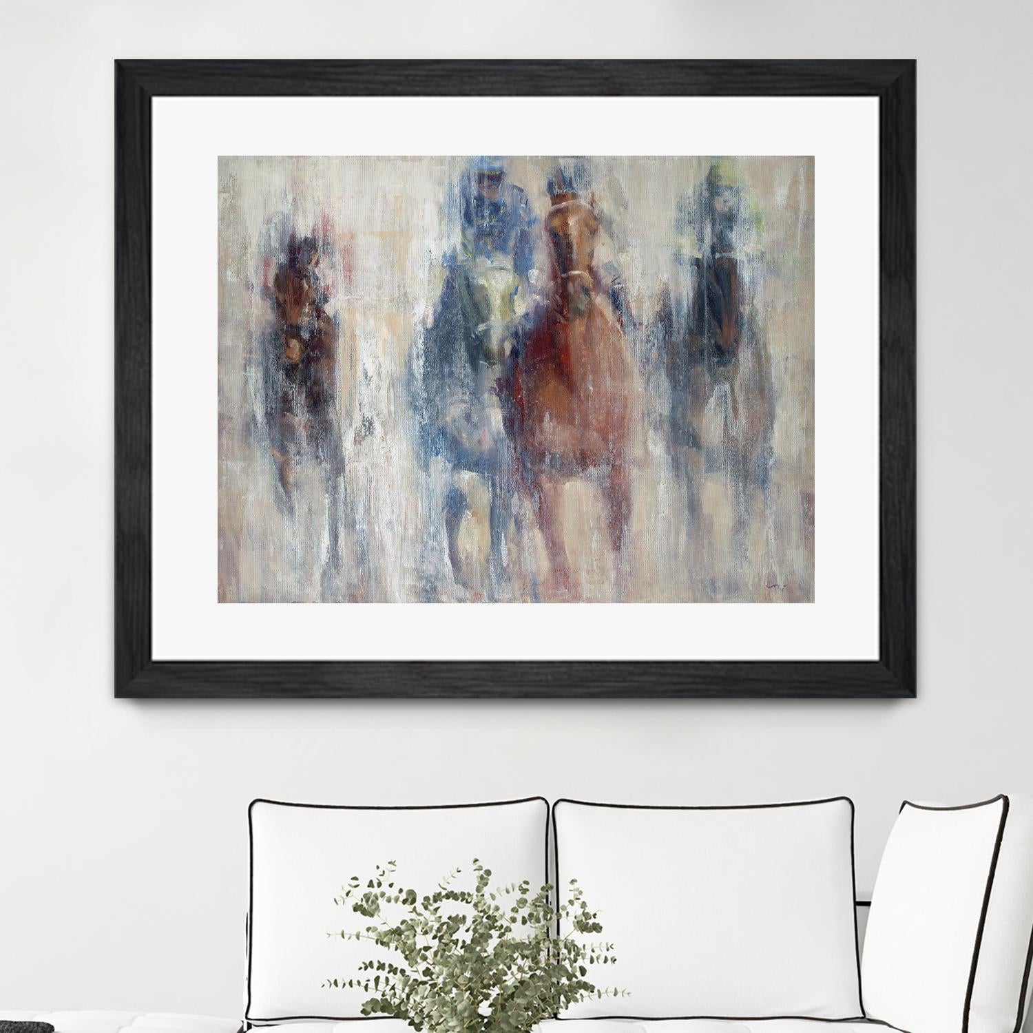 Derby 2015 by Valtcho Tonov on GIANT ART - multicolor animals; contemporary; sports