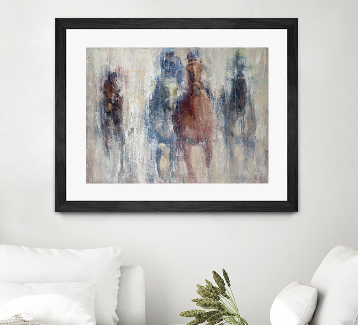 Derby 2015 by Valtcho Tonov on GIANT ART - multicolor animals; contemporary; sports