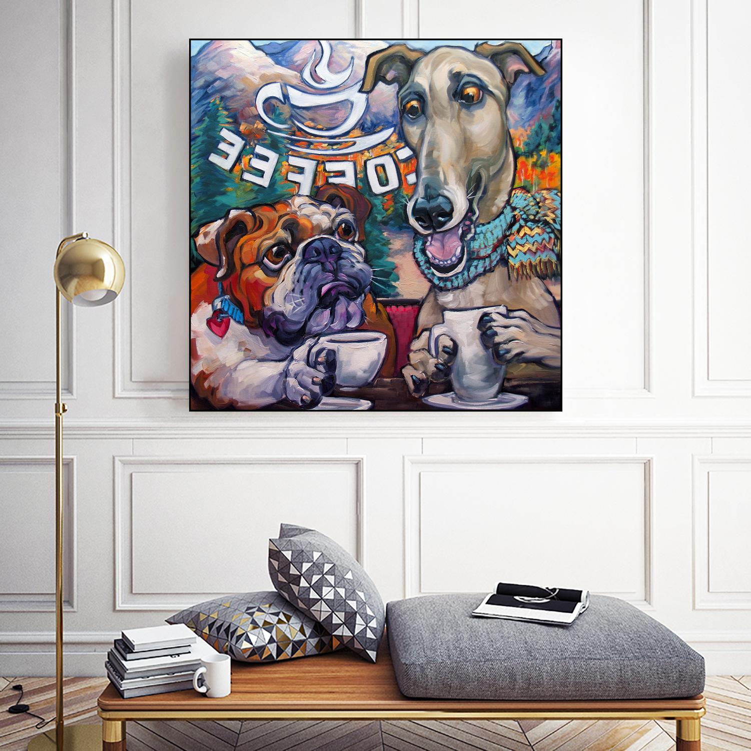 First Frost by CR Townsend on GIANT ART - multicolor animals; urban/pop surrealism