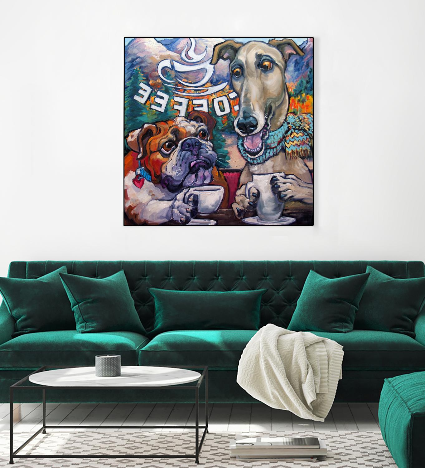 First Frost by CR Townsend on GIANT ART - multicolor animals; urban/pop surrealism