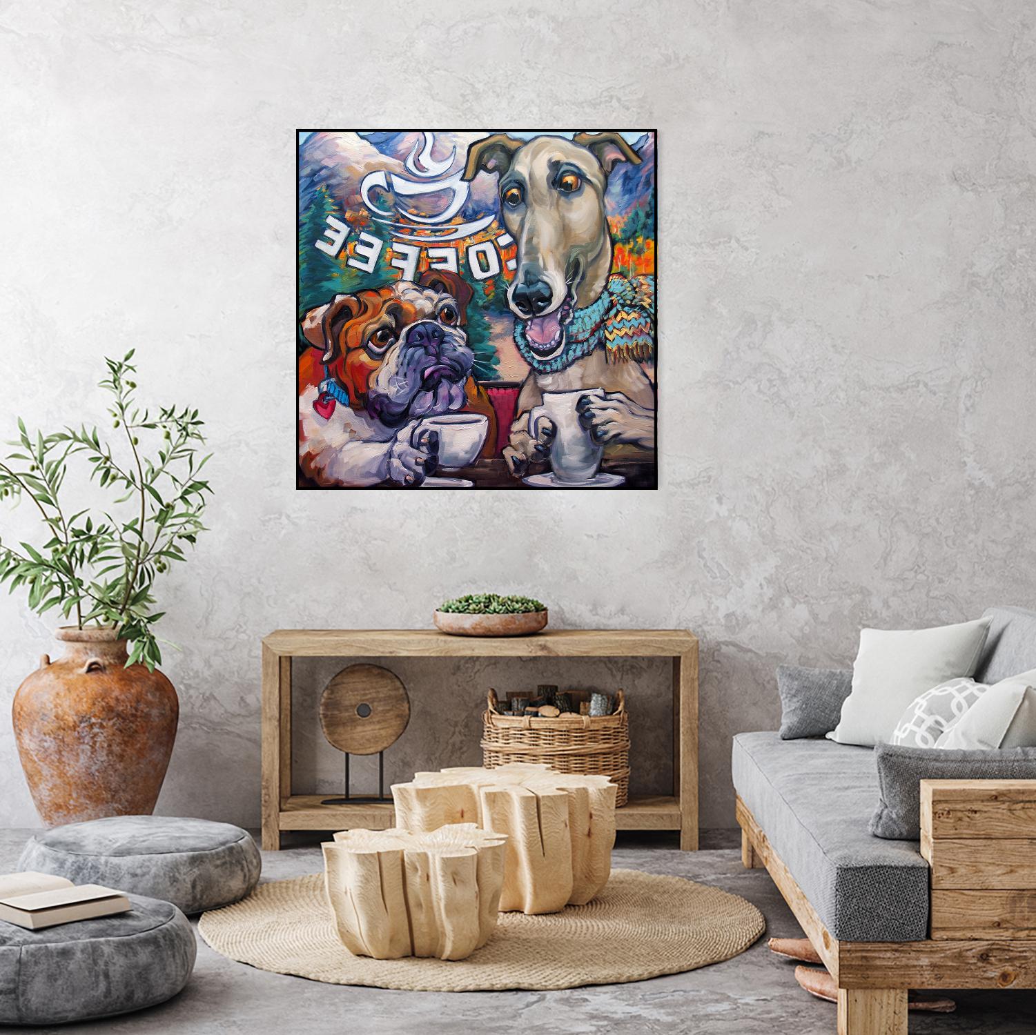 First Frost by CR Townsend on GIANT ART - multicolor animals; urban/pop surrealism