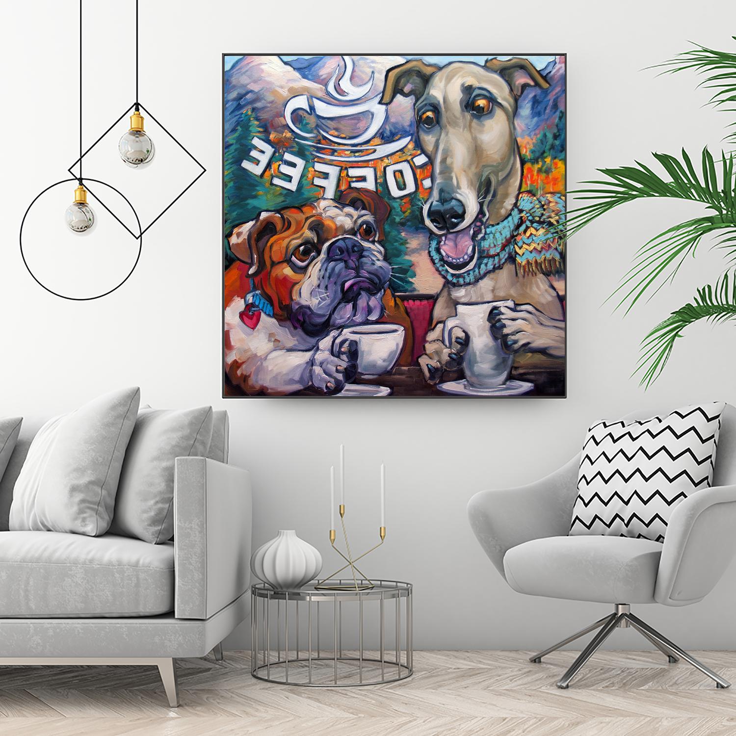 First Frost by CR Townsend on GIANT ART - multicolor animals; urban/pop surrealism