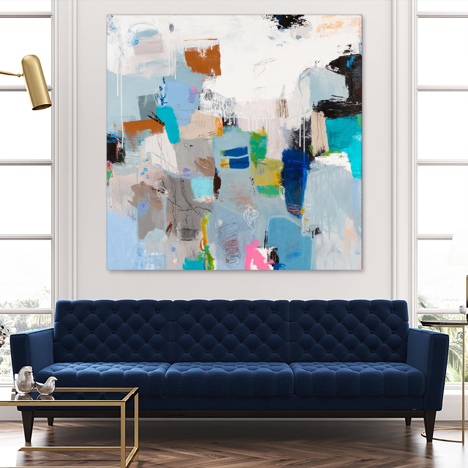Tampa Bay by Jeffrey Tover on GIANT ART - multi abstracts, contemporary