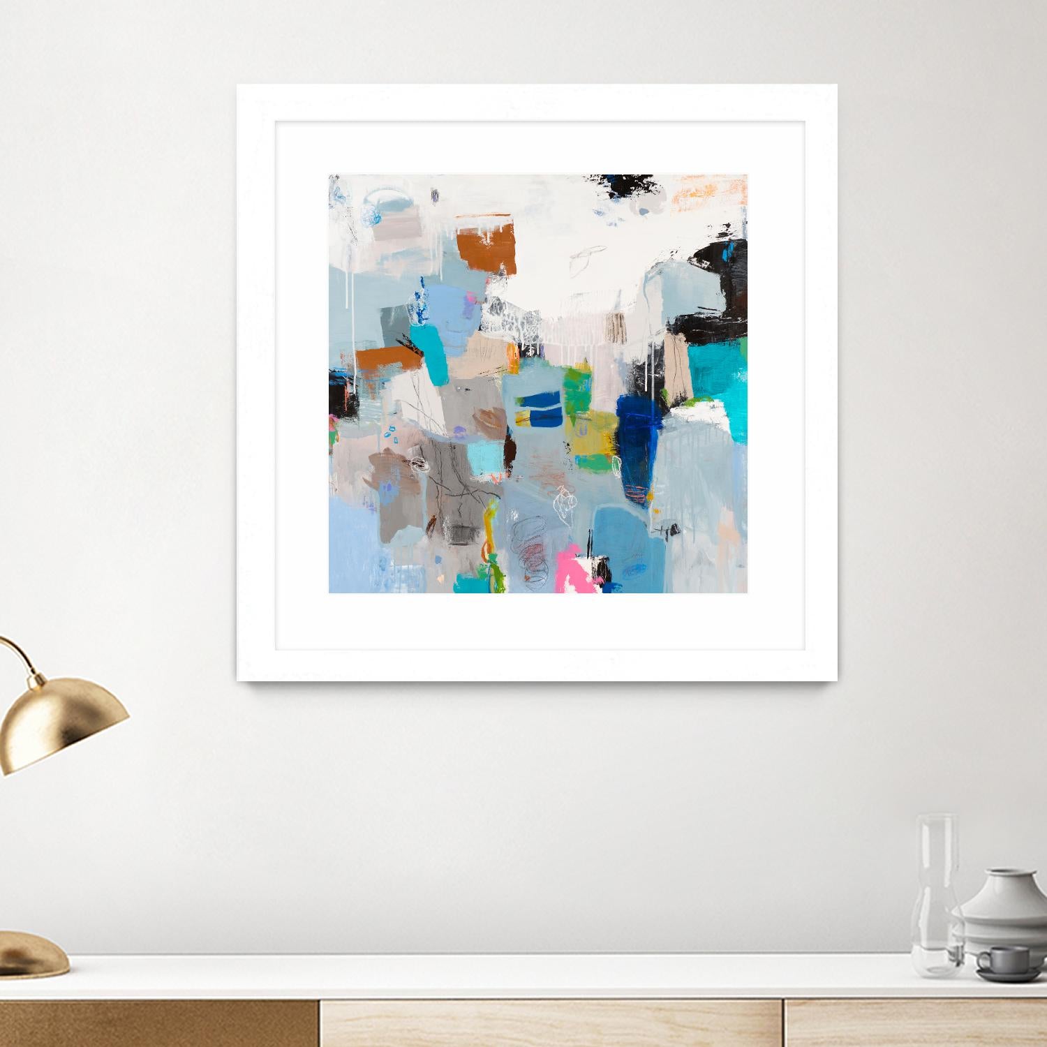 Tampa Bay by Jeffrey Tover on GIANT ART - multi abstracts, contemporary