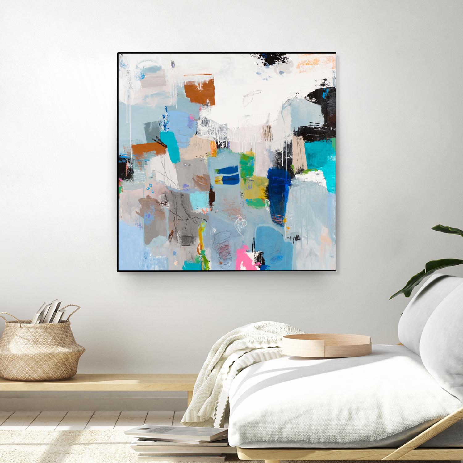 Tampa Bay by Jeffrey Tover on GIANT ART - multi abstracts, contemporary
