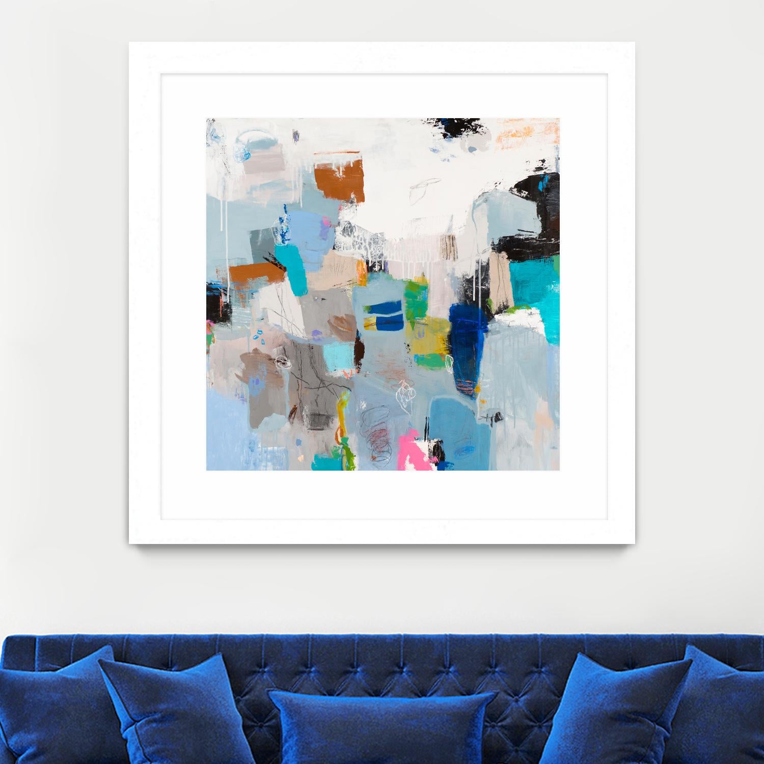 Tampa Bay by Jeffrey Tover on GIANT ART - multi abstracts, contemporary