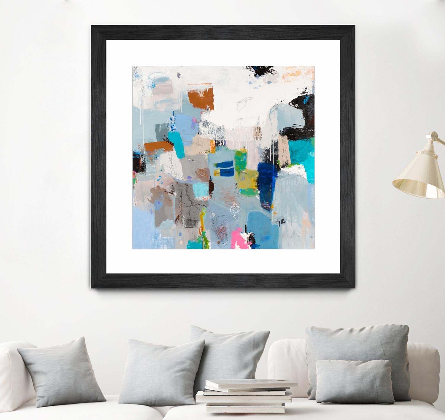 Tampa Bay by Jeffrey Tover on GIANT ART - multi abstracts, contemporary