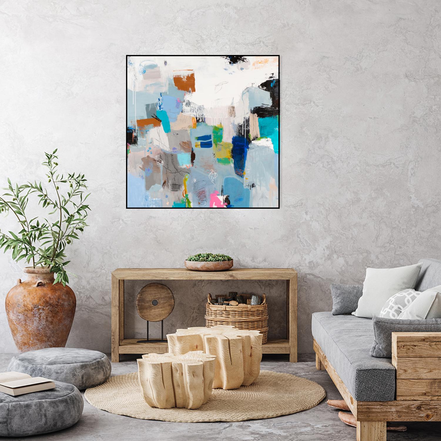 Tampa Bay by Jeffrey Tover on GIANT ART - multi abstracts, contemporary