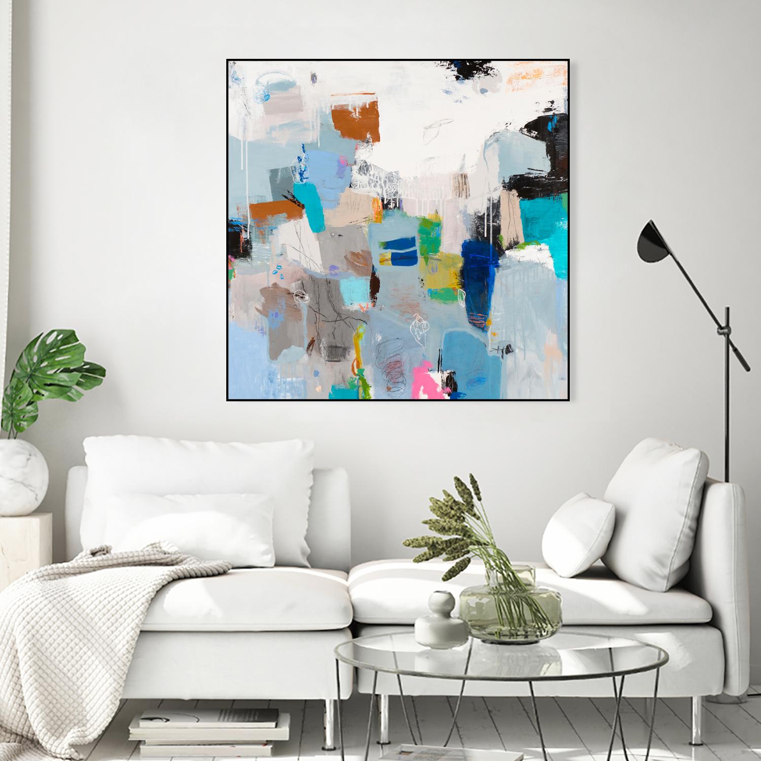 Tampa Bay by Jeffrey Tover on GIANT ART - multi abstracts, contemporary
