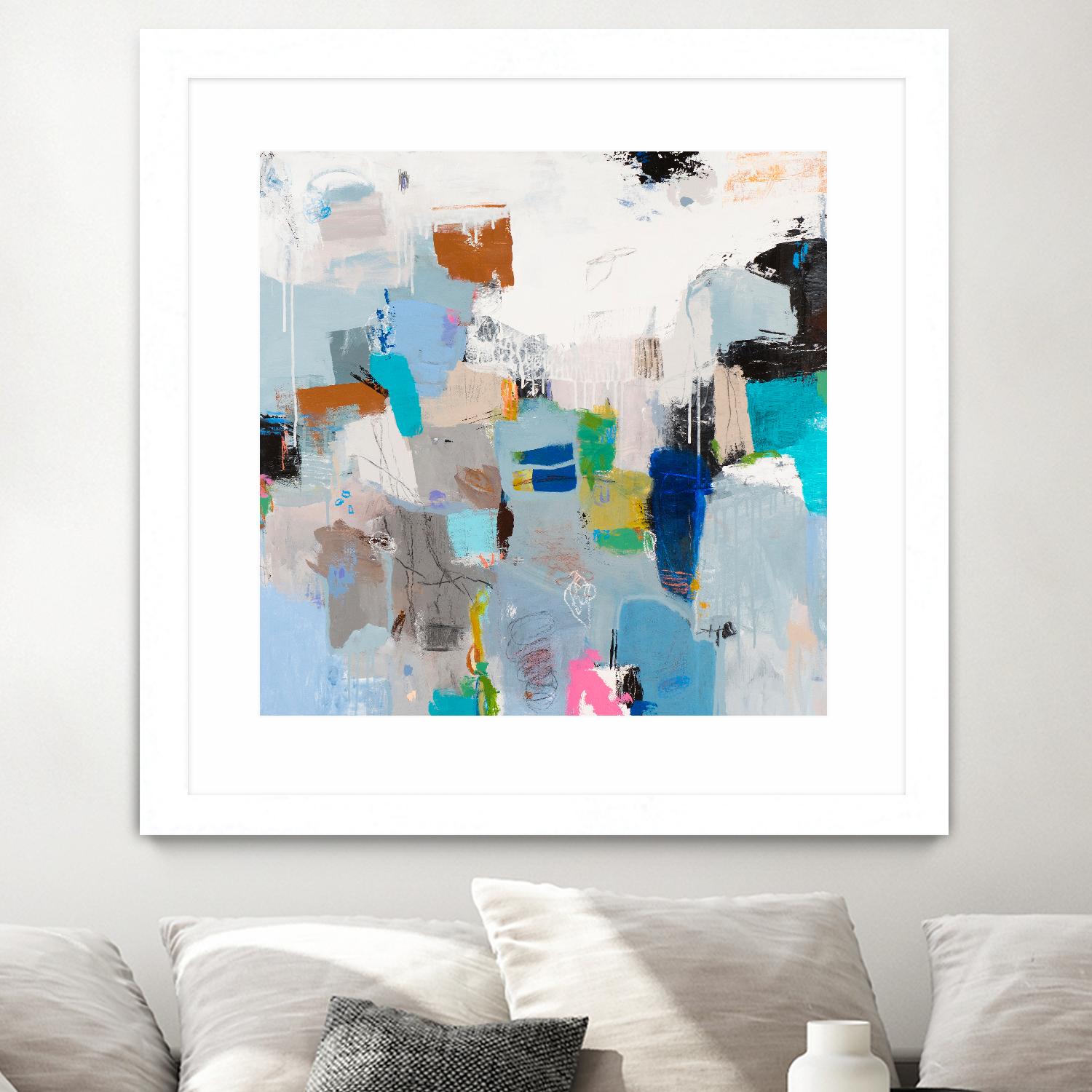 Tampa Bay by Jeffrey Tover on GIANT ART - multi abstracts, contemporary