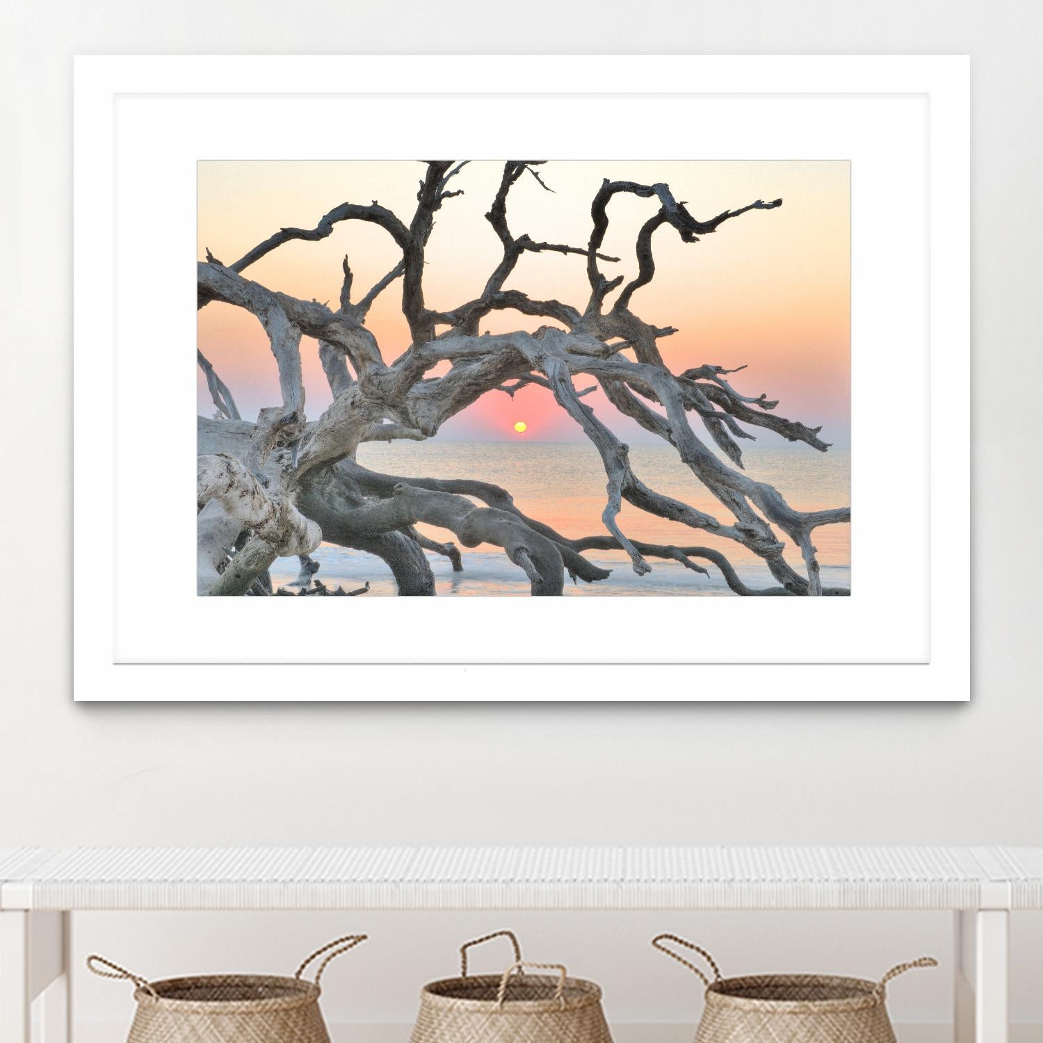 Sunrise Sentinel by Steve Vaughn on GIANT ART - multicolor photography; landscapes; coastal