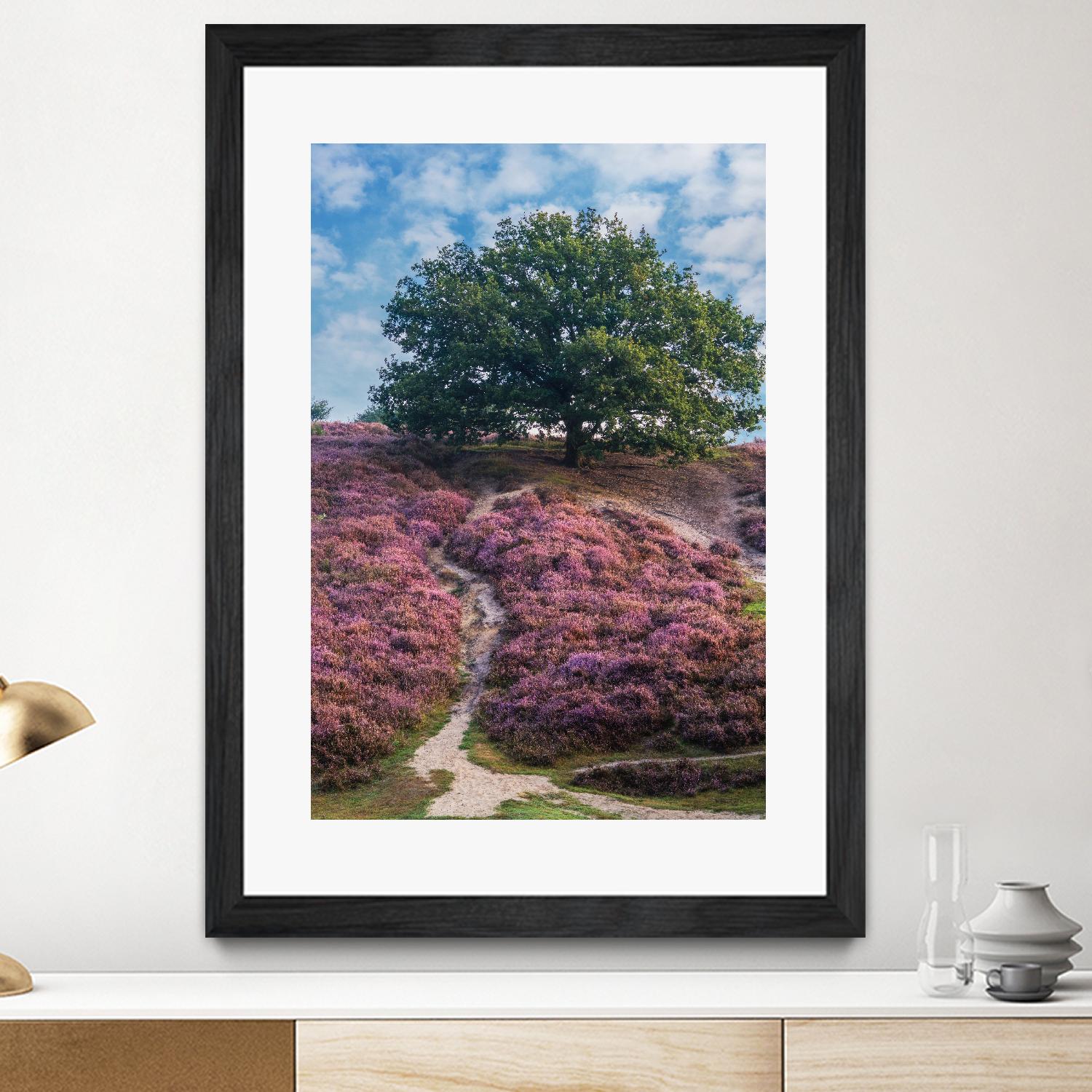 Purple Heath by Lars Van de Goor on GIANT ART - multicolor photography; landscapes