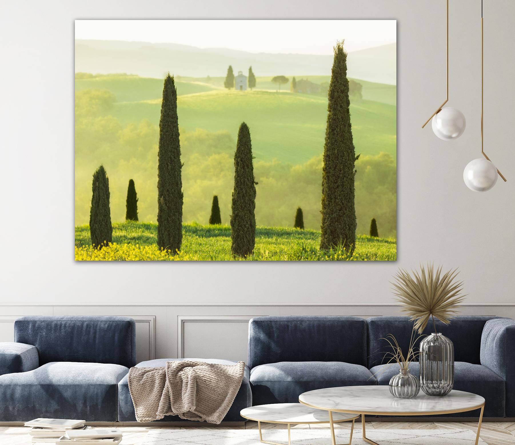 Tuscan Temple by Lars Van de Goor on GIANT ART - multicolor photography; landscapes