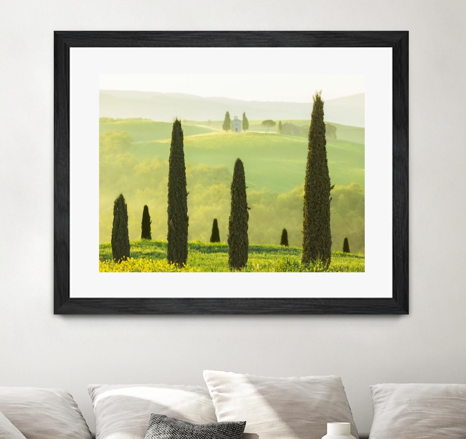 Tuscan Temple by Lars Van de Goor on GIANT ART - multicolor photography; landscapes