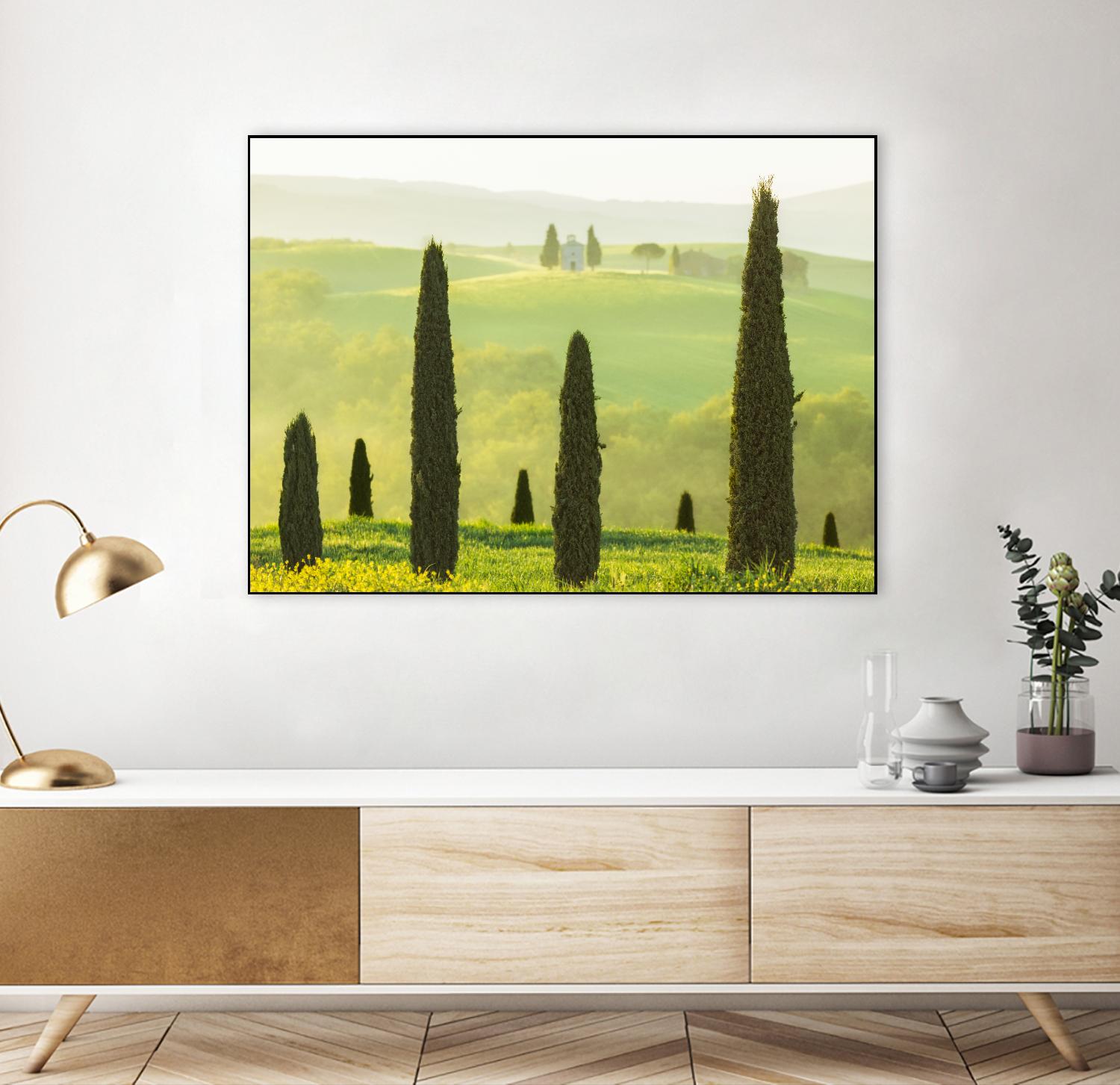 Tuscan Temple by Lars Van de Goor on GIANT ART - multicolor photography; landscapes