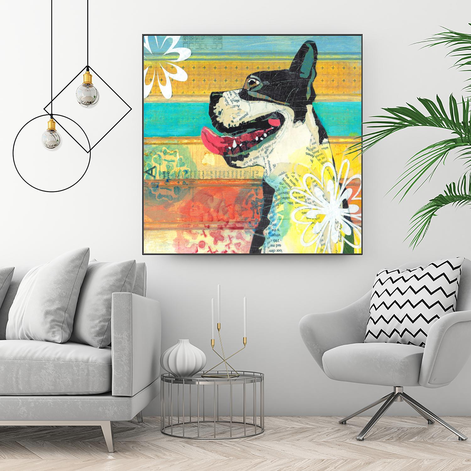 Beast Friend by Judy Verhoeven on GIANT ART - multicolor animals; contemporary