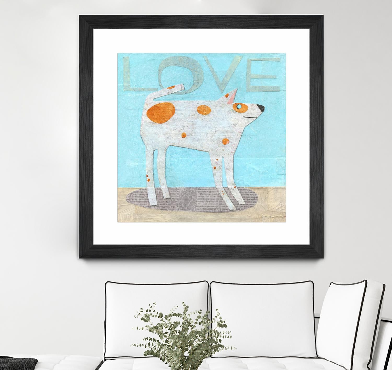 Faithful Friend by Judy Verhoeven on GIANT ART - multicolor animals; contemporary; novelty