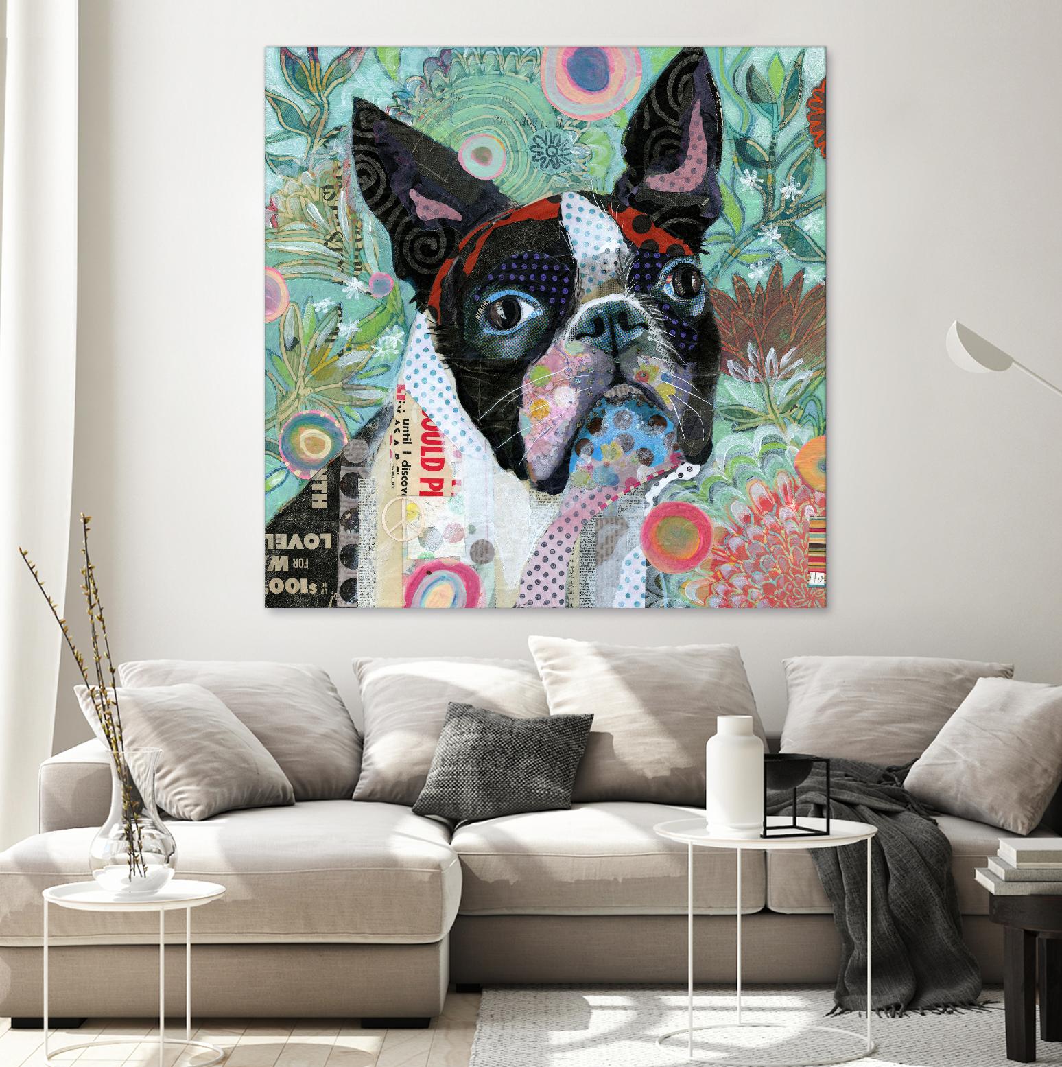 Mischievous Gardener by Judy Verhoeven on GIANT ART - multicolor animals; contemporary