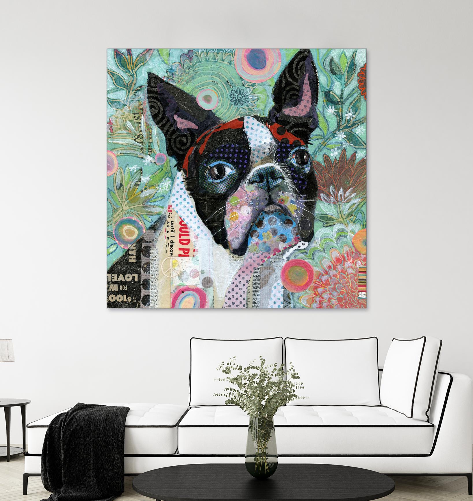 Mischievous Gardener by Judy Verhoeven on GIANT ART - multicolor animals; contemporary