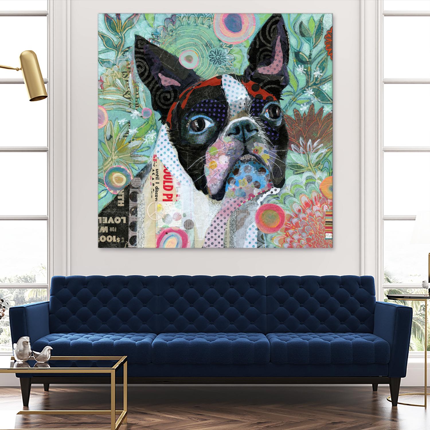 Mischievous Gardener by Judy Verhoeven on GIANT ART - multicolor animals; contemporary