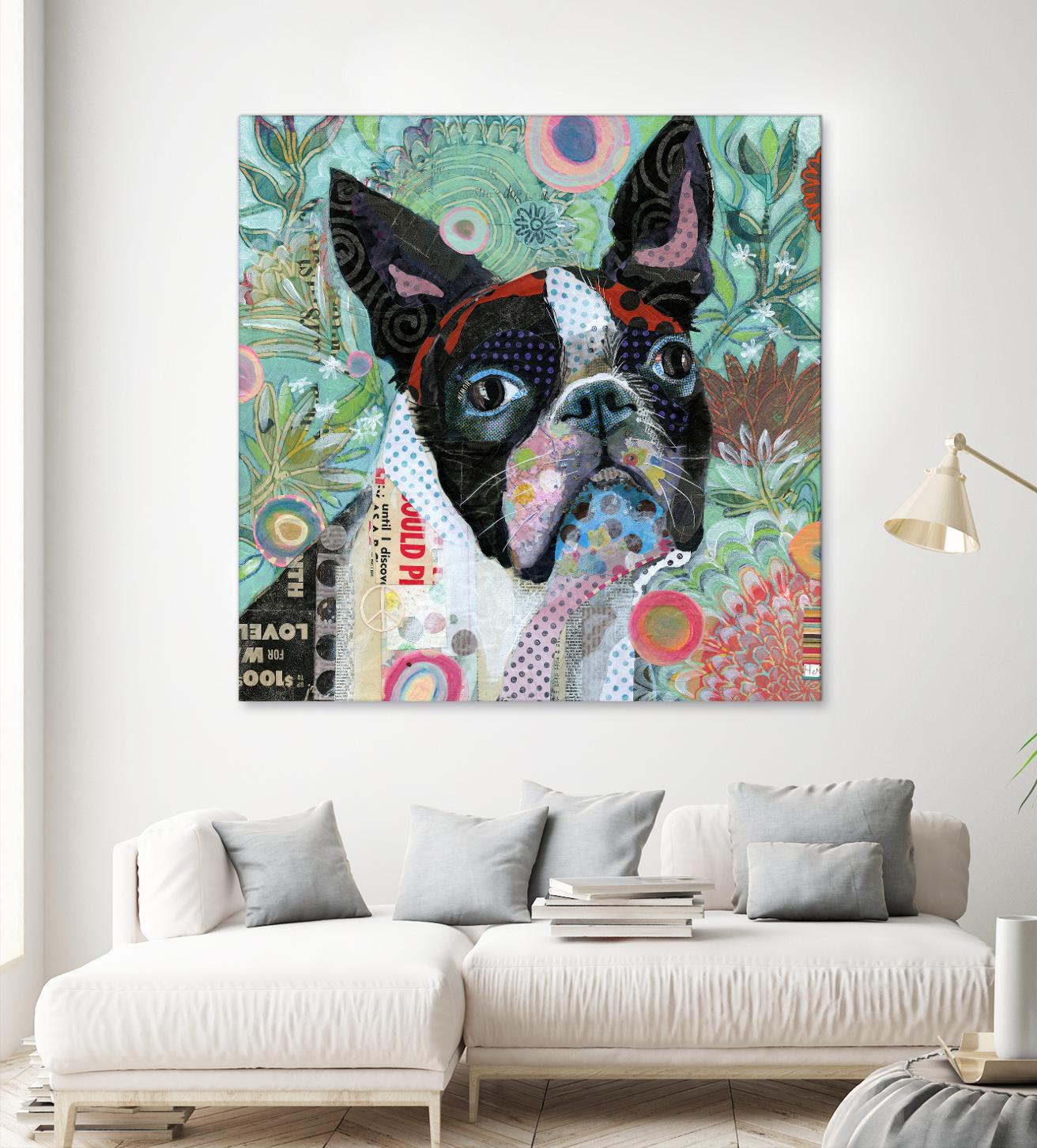 Mischievous Gardener by Judy Verhoeven on GIANT ART - multicolor animals; contemporary