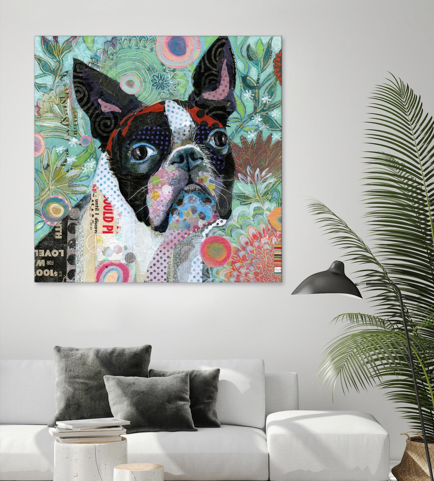 Mischievous Gardener by Judy Verhoeven on GIANT ART - multicolor animals; contemporary