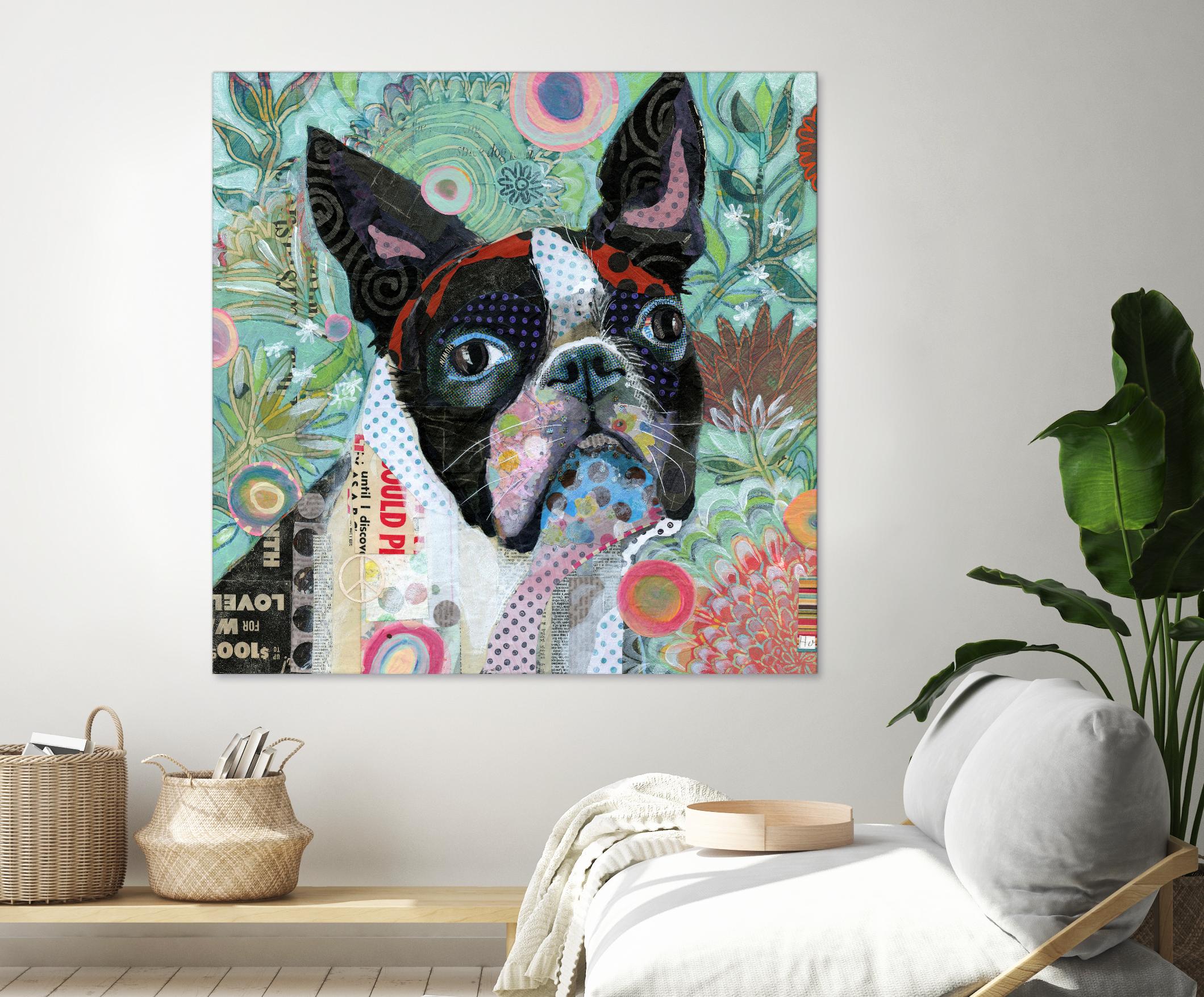 Mischievous Gardener by Judy Verhoeven on GIANT ART - multicolor animals; contemporary