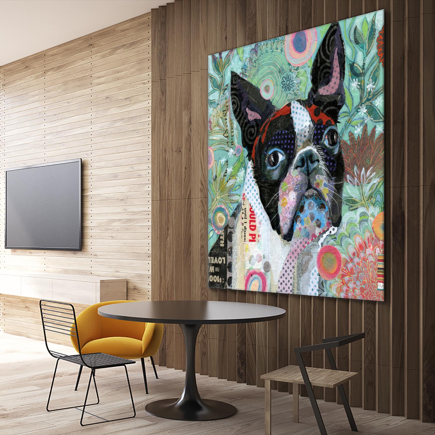 Mischievous Gardener by Judy Verhoeven on GIANT ART - multicolor animals; contemporary