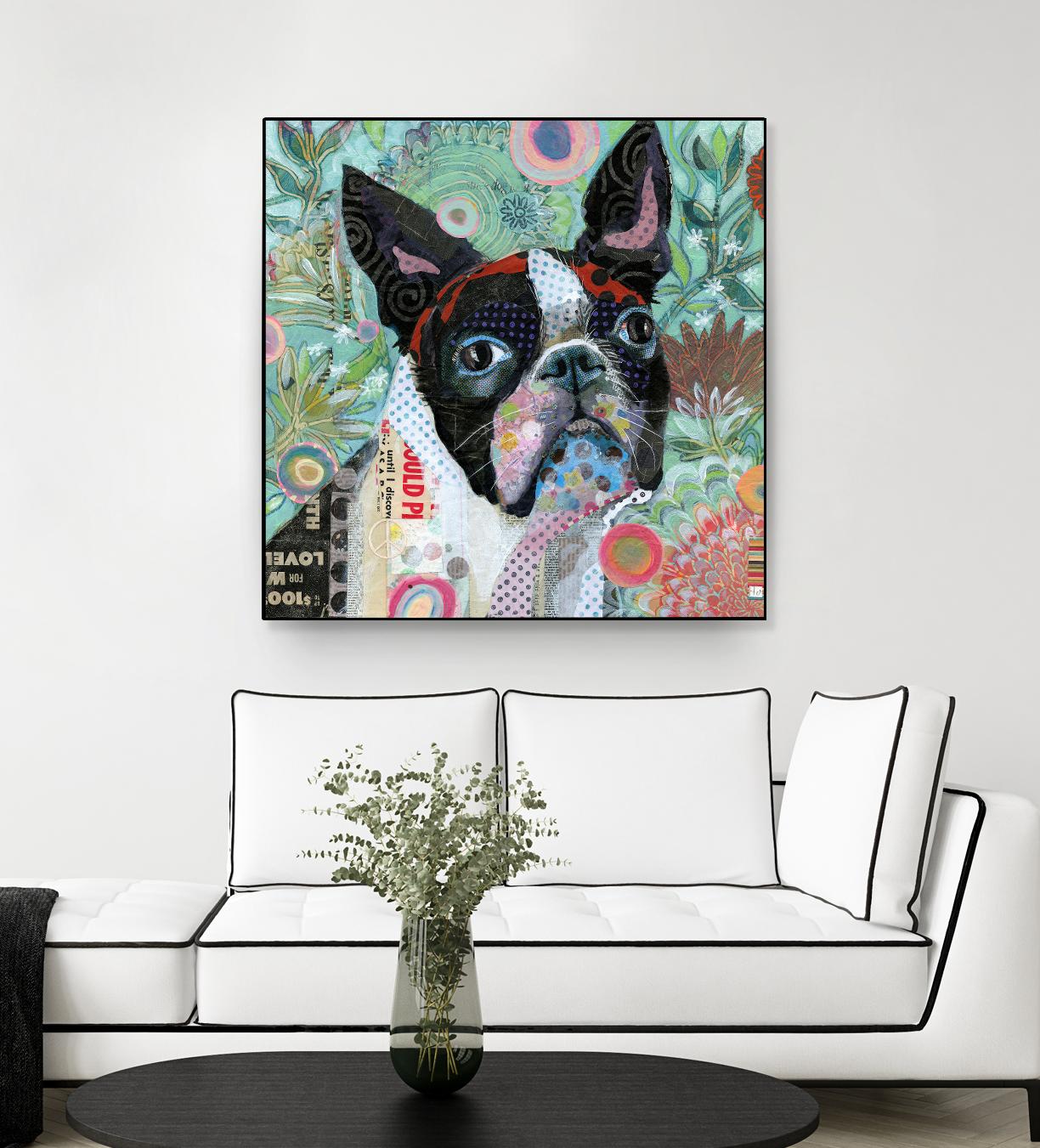 Mischievous Gardener by Judy Verhoeven on GIANT ART - multicolor animals; contemporary