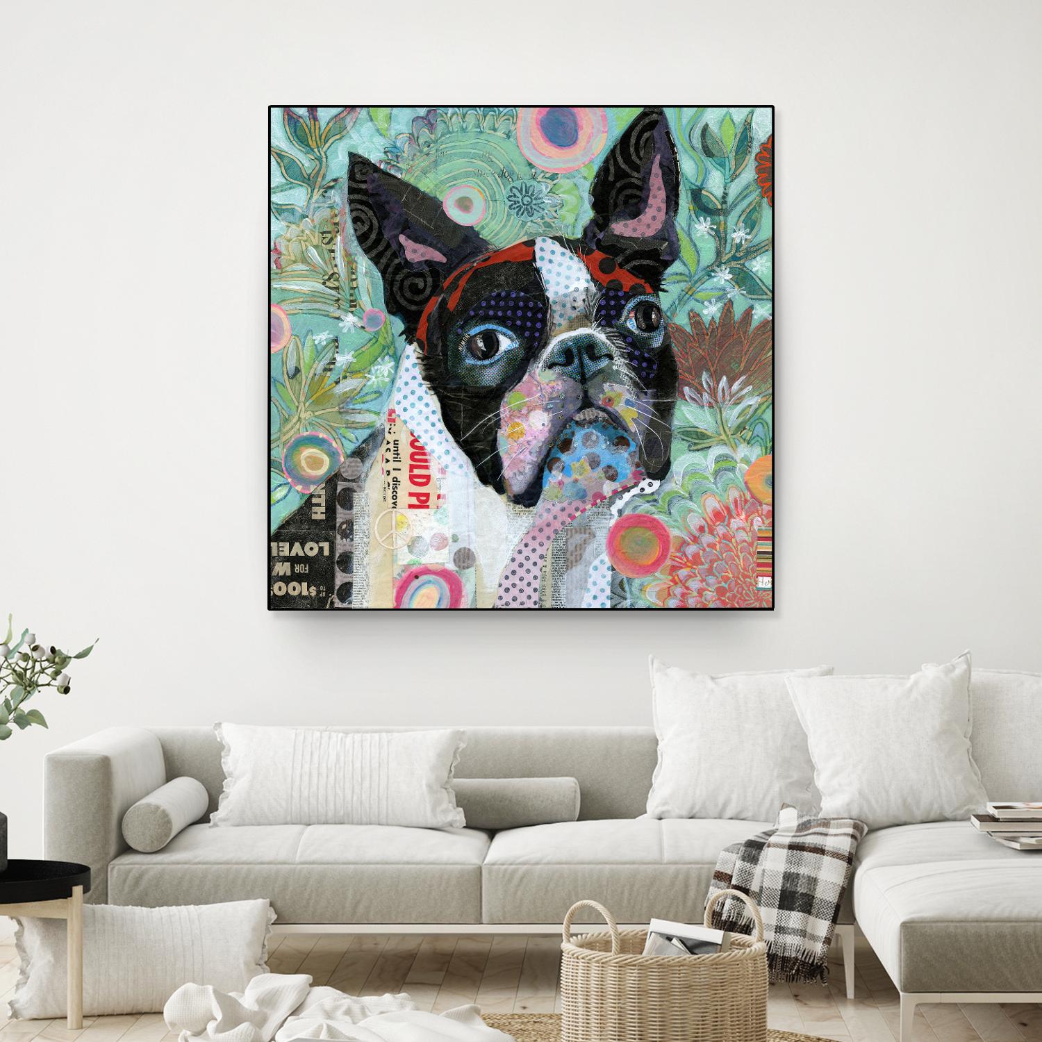 Mischievous Gardener by Judy Verhoeven on GIANT ART - multicolor animals; contemporary