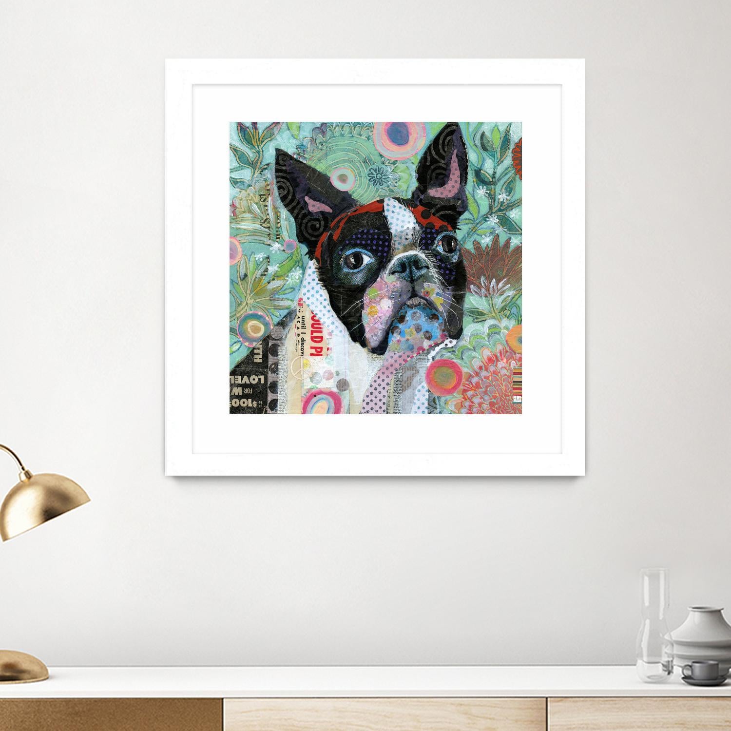 Mischievous Gardener by Judy Verhoeven on GIANT ART - multicolor animals; contemporary