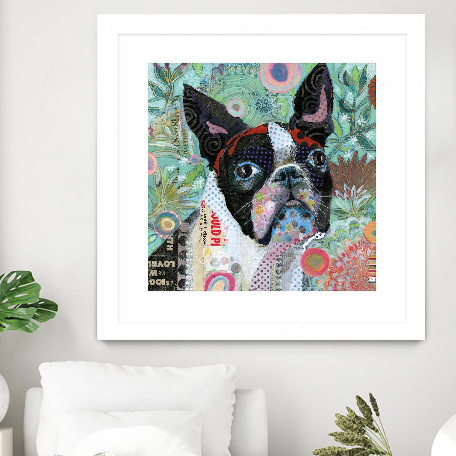 Mischievous Gardener by Judy Verhoeven on GIANT ART - multicolor animals; contemporary