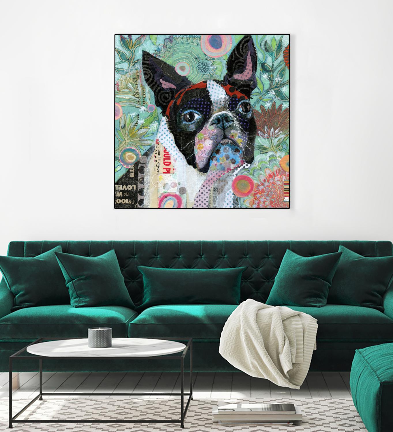 Mischievous Gardener by Judy Verhoeven on GIANT ART - multicolor animals; contemporary